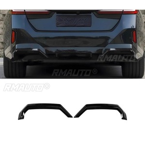 Para BMW Serie 5 i5 2024-2025: Marco decorativo para divisor de parachoques, protector de parachoques, embellecedor de esquina, accesorios para coche - Product Image 3