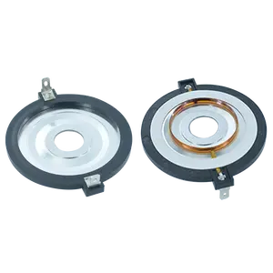 37.8mmボイスコイル 4-8オーム アルミニウム製スピーカーアクセサリーパーツ 車載ツィーターダイアフラムキット ツィーター交換用ダイアフラム - Product Image 1