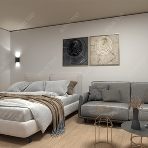 8M sekizgen tek tepe çadır açık glaresort lüks glaresort otel çadır ev köşkü kamp için tatil - Product Image 5