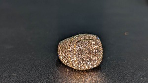 Hip Hop Iced Out Diamond <b>Ring</b> Sparkling <b>Ring</b> for <b>Men</b> and Women for Fashion Gifts and Daily Use Available at Affordable Price - Product Image 5