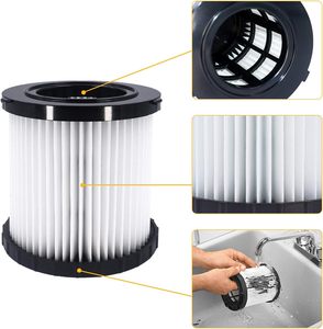 Filtro de cartucho de repuesto lavable y reutilizable DCV5801H HEPA para <span class=keywords><strong>aspiradora</strong></span> <span class=keywords><strong>DeWalt</strong></span> Shop Vac DCV580 y DCV581H <span class=keywords><strong>DeWalt</strong></span> - Product Image 3