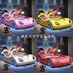 Luxuriöses Rotes Rennwagenbett für Jungen Kinderzimmermöbel Cooles Sportwagen-förmiges Kleinkinderbett - Product Image 5