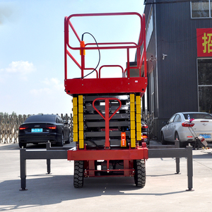 Plataforma de tijera de mesa elevadora autopropulsada, rango de elevador eléctrico, máquina de construcción, Motor de núcleo Genie - Product Image 6