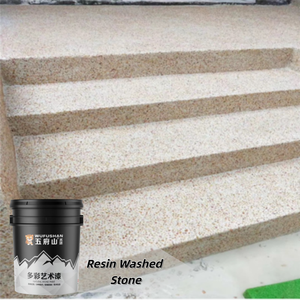 Revêtement liquide Wufushan en résine acrylique pour pierre lavée, peinture pour bateaux, allées et piscines/sols à gratter - Product Image 6