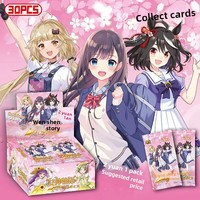 Colección de Tarjetas Goddess Story: Tarjetas de Chicas Hermosas con Diseños de Viento, Flor, Nieve, Luna y Arcoíris, Material de Papel, Hecho en China, Edad 14+