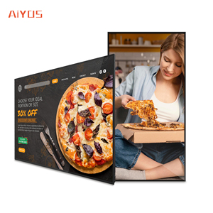 Haute qualité 43 ''Super mince Menu Board Android Digital LCD Display pour <span class=keywords><strong>restaurant</strong></span>, cafés - Product Image 2