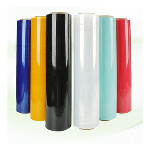 Manufacturer Pe Stretch <strong>Pallet</strong> <strong>Wrap</strong> Packaging Film Color logo Printed Cling <strong>Pallet</strong> <strong>Wrap</strong> Film - Product Image 1
