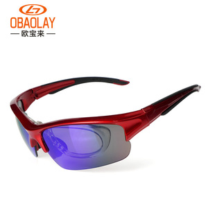 Gafas de Sol Deportivas OBAOLAY, Semi-Montura, Polarizadas, Resistentes al Viento, para Pesca, Ciclismo y Actividades al Aire Libre - Product Image 2