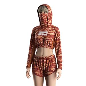 Haut court de pêche léger pour femme, offrant une protection solaire UPF50+, un matériau à séchage rapide et un confort respirant pour une utilisation prolongée - Product Image 1