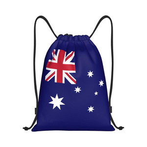 Football Fan Country <strong>Flag</strong> Drawstring Bag Patriotic String Backpack Gym Sports Yoga Dance Hiking Travel Bags for Gift - Product Image 4