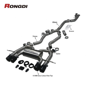 ท่อไอเสีย OEM Valvetronic สำหรับ BMW M2 G87 ปี 2023 สแตนเลสสตีล แบบ Catback สำหรับรถแข่ง ท่อไอเสียแบบกำหนดเองคุณภาพสูง อะไหล่รถยนต์ - Product Image 1