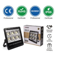 Projecteur LED haute puissance 300W, IP66, étanche, éclairage extérieur industriel, éclairage de stade, projecteur matriciel en aluminium moulé sous pression