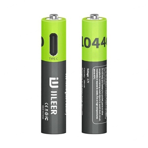 Batería Recargable de Iones de Litio IILEER 666mWh 180mAh 10440 3.7V con Puerto Tipo C, 1200 Ciclos - Product Image 3