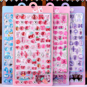 Pegatinas de Cristal 3D en Relieve, Polvo Brillante, Gotas de Cristal, Pegamento Decorativo DIY, Ecológico, Impermeable, a Todo Color - Product Image 4