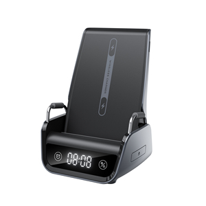 Base de Carga Inalámbrica 4 en 1 para Teléfono+Reloj+Auriculares+Caja de Carga Inalámbrica con Pantalla de Reloj y Notificaciones Pop-Up de 22.5W para Escritorio - Product Image 1