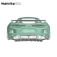 Diffuseur arrière en carbone sec de style OEM pour McLaren GT