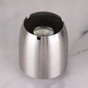Outdoor ashtrays tabletop standing smoke stainless steel ashtray for home