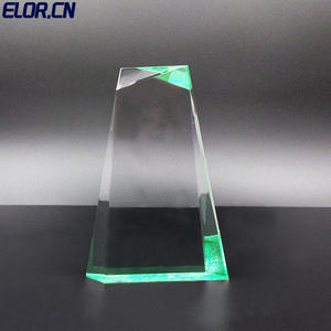 ELOR Ceremonia Profesional Logotipo Personalizado 3D Grabado Acrílico Trofeo Impresión UV Placa <span class=keywords><strong>de</strong></span> Premio para Seguro Regalo <span class=keywords><strong>de</strong></span> Recuerdo - Product Image 4