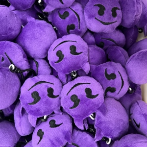 Peluche KUBIXION Expression en gros, jouet en peluche, porte-clés, pendentif, coton PP, logo personnalisable, super doux pour porte-clés/pendentif/griffe - Product Image 2