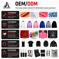 Ensemble de survêtement streetwear personnalisé pour hommes, avec sweat à capuche imprimé graphique et pantalon de survêtement coupe droite en molleton épais