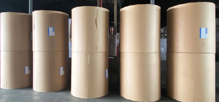 157gsm White Art Paper Roll C2S Cardboard 1362mm Width, 45 - 50kg Roll Weight
