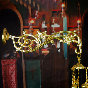 HT Orthodox <strong>Church</strong> Supplies Large Size Alloy Gold-plated <strong>Incense</strong> Burner Wall Hanging Hook <strong>Church</strong> Decoration - Product Image 1