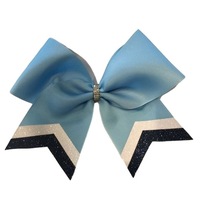 2024 nouveau paillettes Cheer cheveux arc grand Cheerleading bandeaux femmes dame filles Sport cheveux arc cheveux accessoires cadeau
