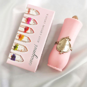 Flower Nude Matte Lipstick Transparent Lip Balm Discolor Lip Stick <strong>Rossetto</strong> Opaco Nudo Waterproof Jelly Crystal Lipstick - Product Image 6