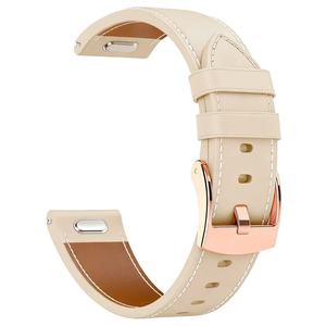 Bracelet de montre pour <span class=keywords><strong>femme</strong></span> en cuir synthétique 18 mm, à libération rapide, design boucle sport, compatible multi-marques, luxe - Product Image 2