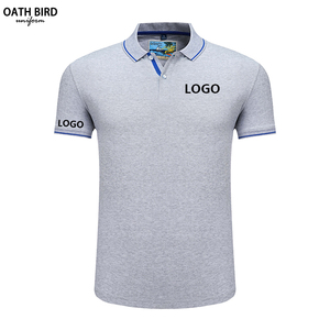 Camicie da Golf Personalizzate con Logo Stampato o Ricamato, in Poliestere/Cotone Traspirante, Uniforme Aziendale a Maniche Corte con Bottoni, Lavorazione a Maglia 200g OATH - Product Image 4