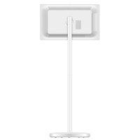 Signalisation numérique au sol Tablette Android de 21.5 pouces Touch Smart TV Batterie Wifi portable Kiosque numérique mobile