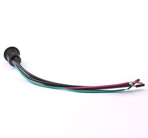 <span class=keywords><strong>Canciones</strong></span> Enclavamiento Micro Cuerno Redondo 16mm Ip67 Plástico Automotriz Eléctrico Led Pulsador Interruptores Cortos - Product Image 2