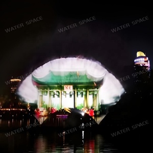 Écran d'eau holographique 7D flottant sur le lac, grande projection <span class=keywords><strong>de</strong></span> film, <span class=keywords><strong>fontaine</strong></span> dansante, spectacle <span class=keywords><strong>de</strong></span> lumière laser pour événements et attractions - Product Image 3