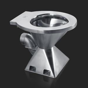 Groothandel Moderne Wandmodel RVS Eendelige Ecologische <span class=keywords><strong>Toilet</strong></span> met P-trap Zwaartekrachtspoeling voor Hotels & Villa's - Product Image 4