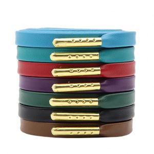 เชือกผูกรองเท้าหนังแบบแบน 16 สี กว้าง 7 มม. ยาว 60-180 ซม. เชือกผูกรองเท้าแฟชั่นแบบแบนทำจากโพลีเอสเตอร์ - Product Image 1
