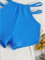 Luxe beroemd merk vrouwelijke ontwerper bikini zomerzwempak tweedelige set sexy driehoekige dames badmode kleding