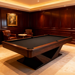 2025 hiện đại sang trọng gỗ rắn <span class=keywords><strong>7ft</strong></span> 8ft 9ft Glass Slate Top Mỹ hồ bơi Snooker bảng để sử dụng nhà - Product Image 1