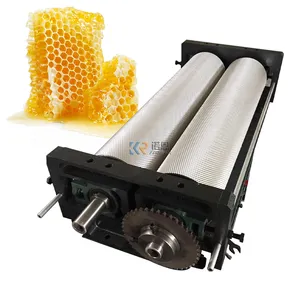 2024 170*750mm cire d'abeille fondation rouleau moulin miel abeilles cire peigne fondation Machine
