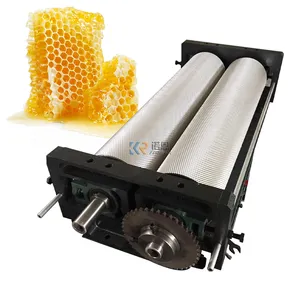 Mesin Foundation Beeswax 2024 170*750mm Roller Mill madu sisir lilin mesin Foundation