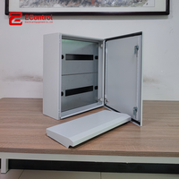 Boîtier de distribution EControl IP65 en acier AE thermolaqué, robuste, résistant aux intempéries et verrouillable pour câblage/contrôle