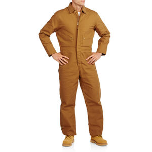 गर्म बिक्री कैनवास रजाई बना हुआ सर्दियों सूट Mens अछूता Coverall - Product Image 1