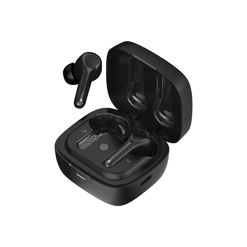 Earbuds True Wireless Penghilang Kebisingan Aktif Bt 5.2 Headphone In-Ear 4-Mics Enc Noise Cancelling untuk Panggilan Jelas Kompatibel Fo