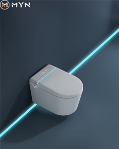 Chaozhou Factory Wall Hung Smart Baño Automático Cerámica Inteligente P Ttap Water <span class=keywords><strong>Closet</strong></span> Inodoro de mármol - Product Image 2