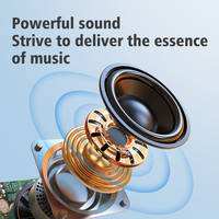 Enceinte ZEALOT S32 pour extérieur, home cinéma et fêtes, avec basses puissantes, carte mémoire, étanche IPX-5, compatible 5.2 pour téléphone portable et ordinateur