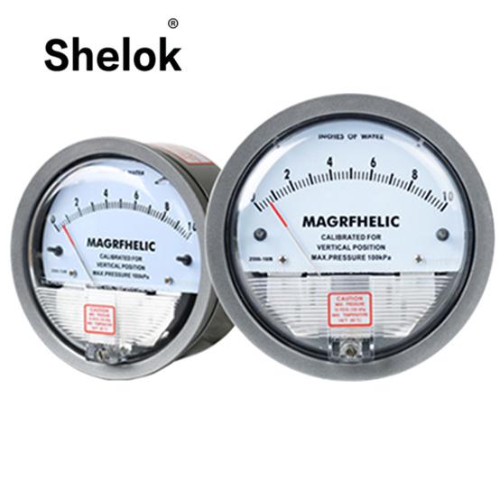Factory Wholesale Digital Spray Gun Valve Calibrator micro pressure manometer Magnehelic Differential Pressure Gauge