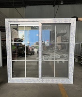 Ventana Abatible de PVC Insonorizada LG UPVC con Doble Vidrio Templado, Ahorro de Energía, para Viviendas Residenciales