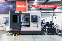 Centre de tournage de tour CNC à lit incliné automatique TCK56A-800 de haute qualité robuste avec système de contrôle CNC Fanuc