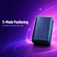 Traceur GPS Mini pour Véhicule 4G LTE Cat1 800mAh avec Suivi en Temps Réel WiFi LBS GSM/GPRS Montage sur Tableau de Bord