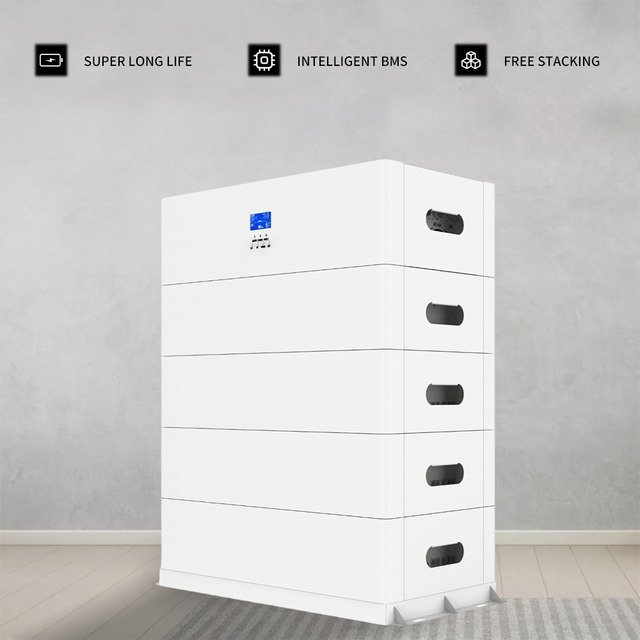 LiFePO4 High Voltage Stackable Lithium Ion Battery Pack 15kWh 20kWh 30kWh 40kWh 200V 300V 400V Home Energy Storage Solar System