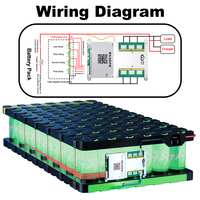 JIKONG V19 JK-B2A8S30P-HC Smart para 4S~8S con Pantalla BT, Calentamiento, CAN, Corriente de 2A, 300mA, Balanceador Activo para Baterías Li-ion, LiFePo4, LTO de 24V